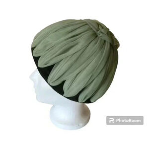 Vintage 50s 60s Net & Velvet Ladies Formal Hat